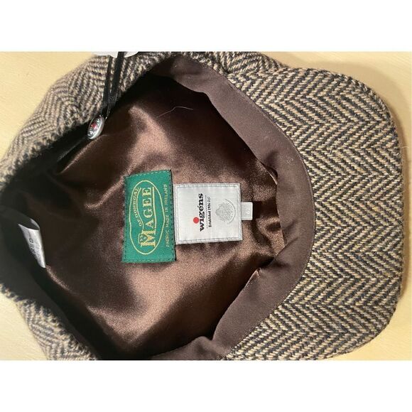 Magee Lambs Wool Flat Cap - Picture 3 of 3